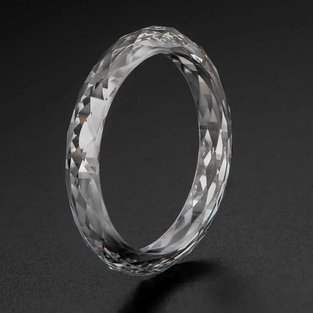 40CT MOISSANITE All DIAMOND RING - Image 3