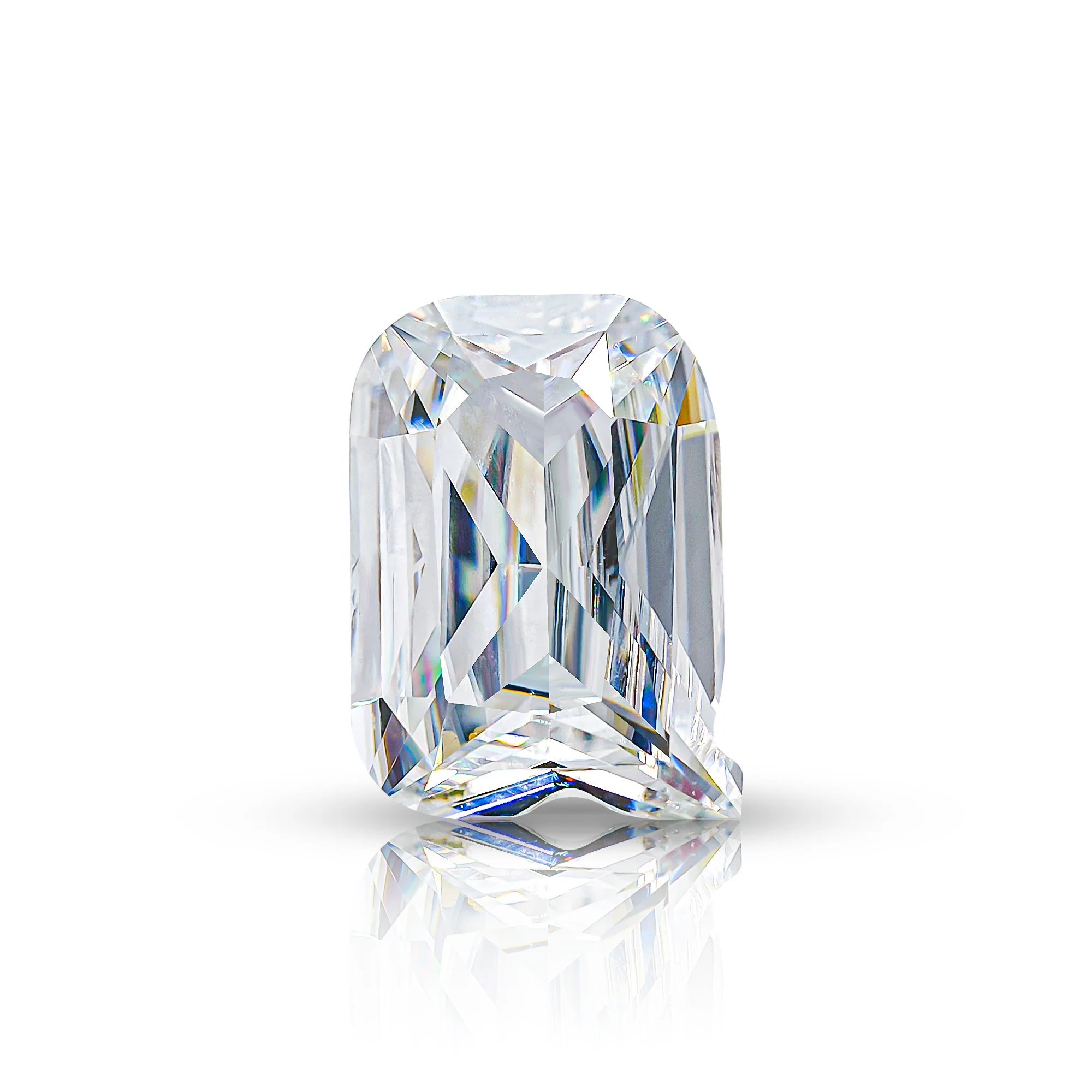 4CT MOISSANITE INITIAL EARRING IN SOLID GOLD - Image 29