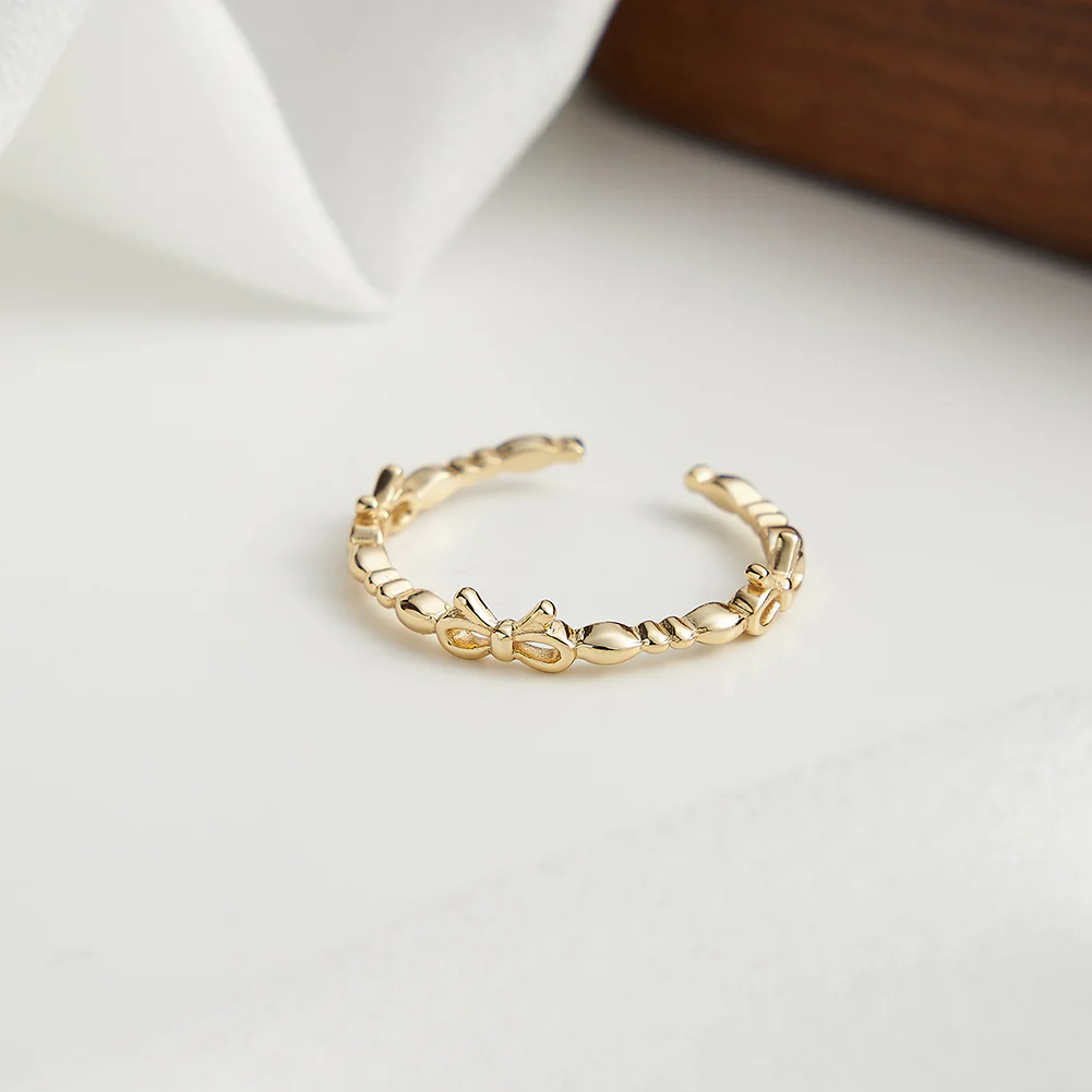 ADJUSTABLE STACKING RING IN STERLING SILVER - Image 4