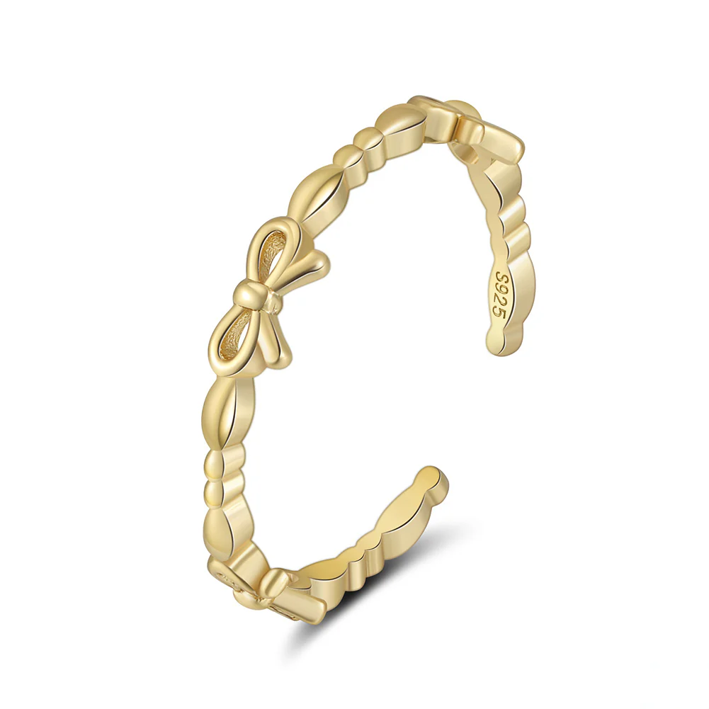 ADJUSTABLE STACKING RING IN STERLING SILVER - Image 5