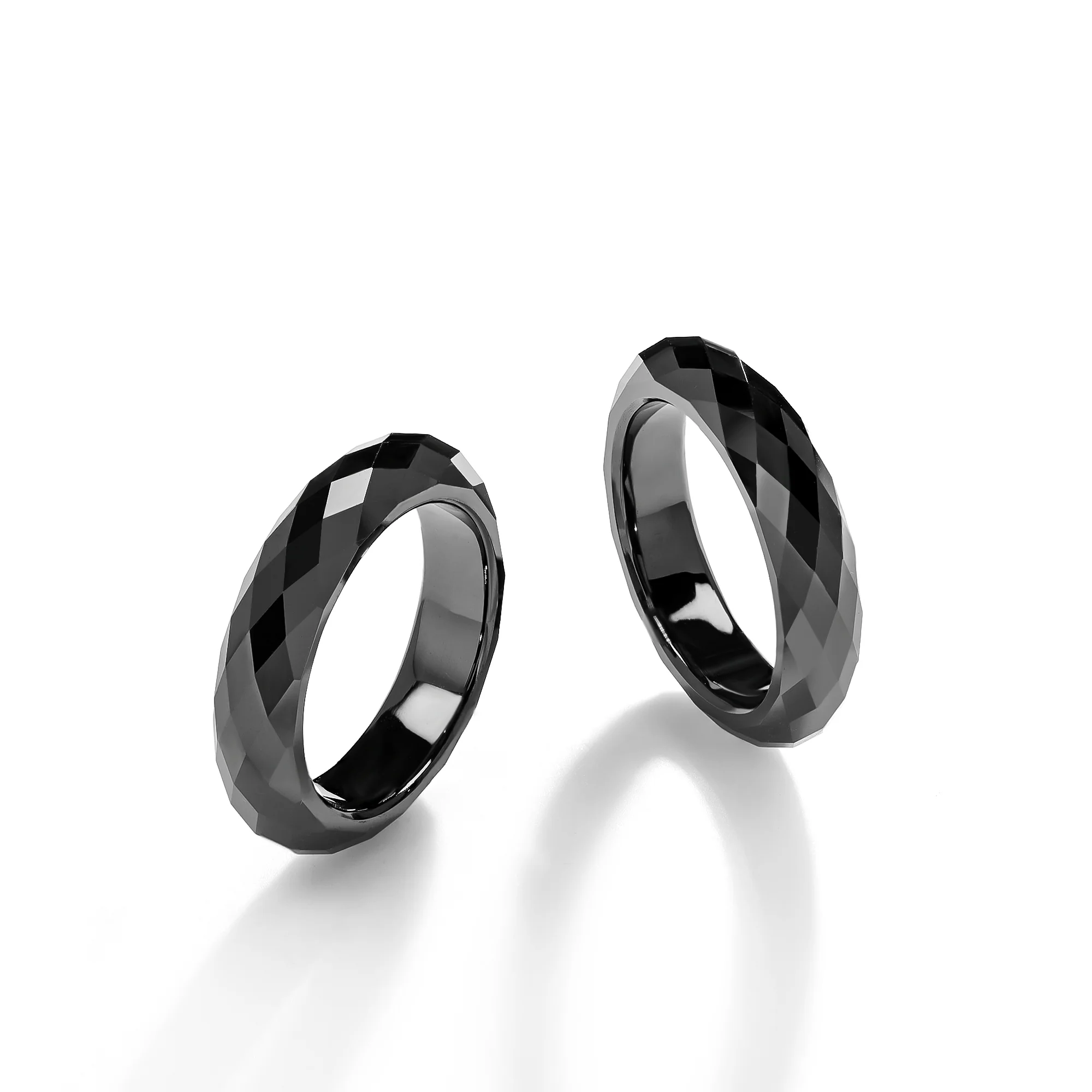 ALL MOISSANITE DIAMOND BAND RING - Image 6