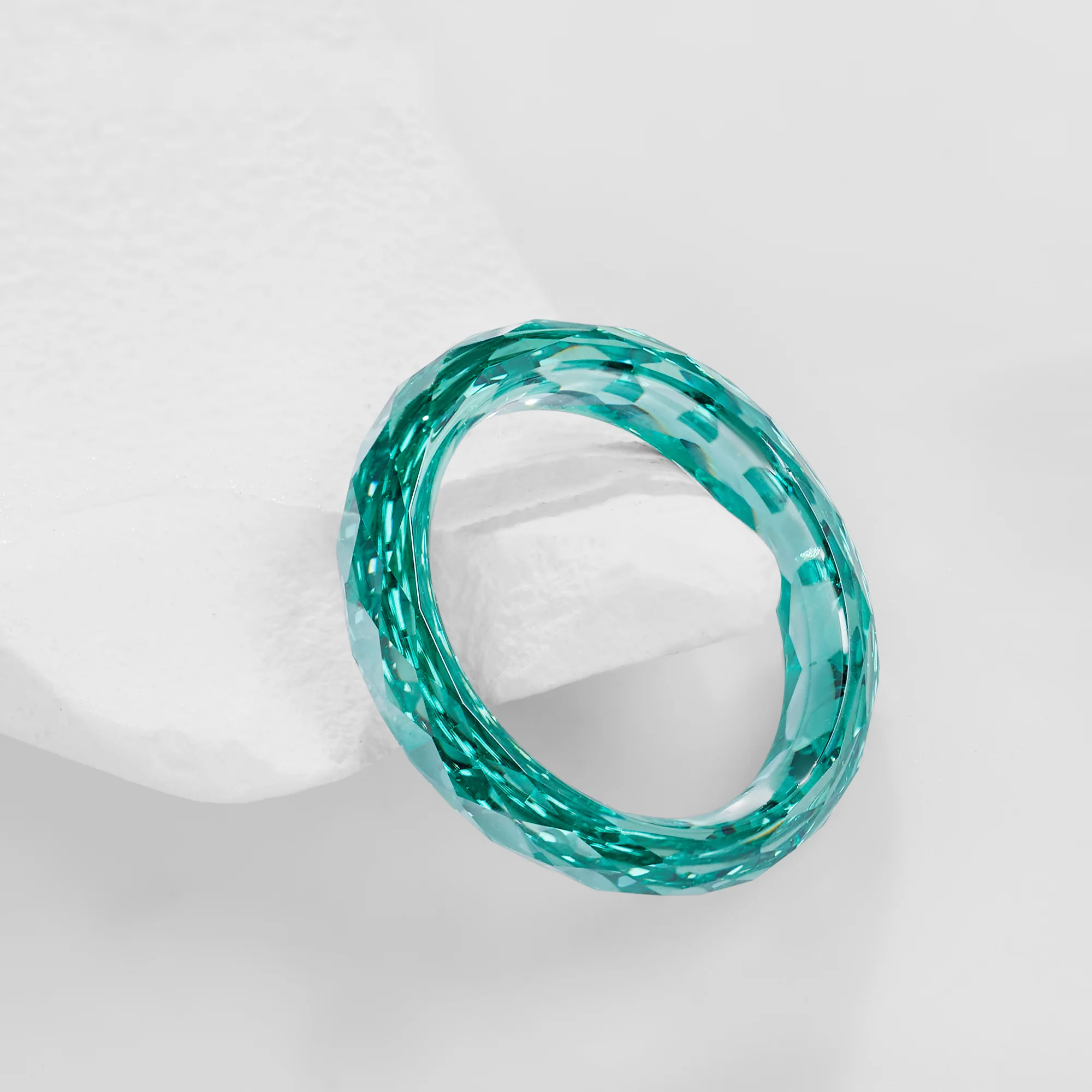 ALL MOISSANITE DIAMOND BAND RING - Image 8