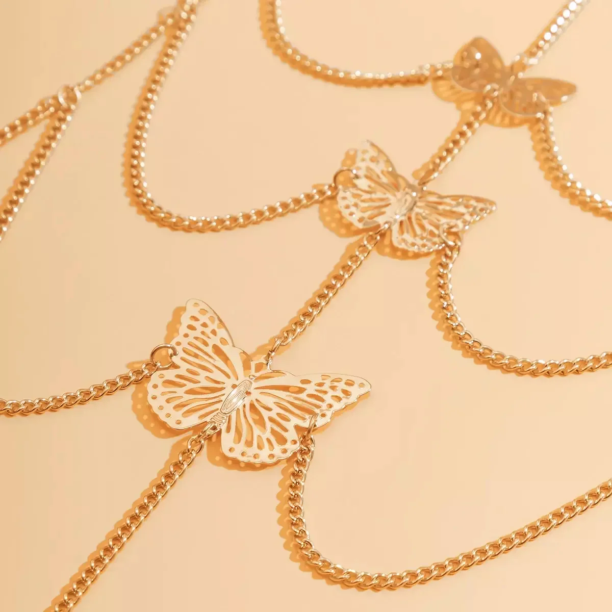 AURELIA BUTTERFLY CASCADE BODY CHAIN - Image 4