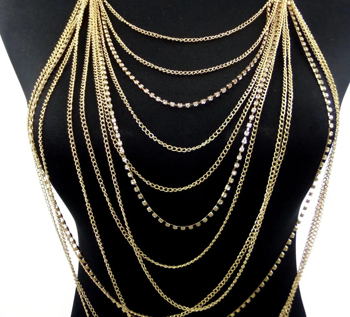 AURELIA GOLD CASCADE BODY CHAIN - Image 2