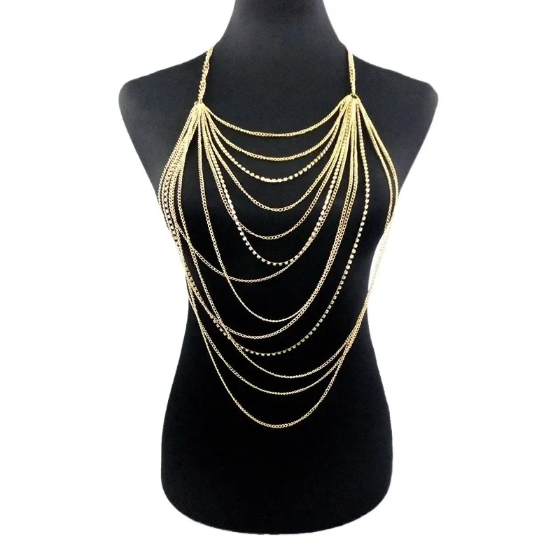 AURELIA GOLD CASCADE BODY CHAIN - Image 4