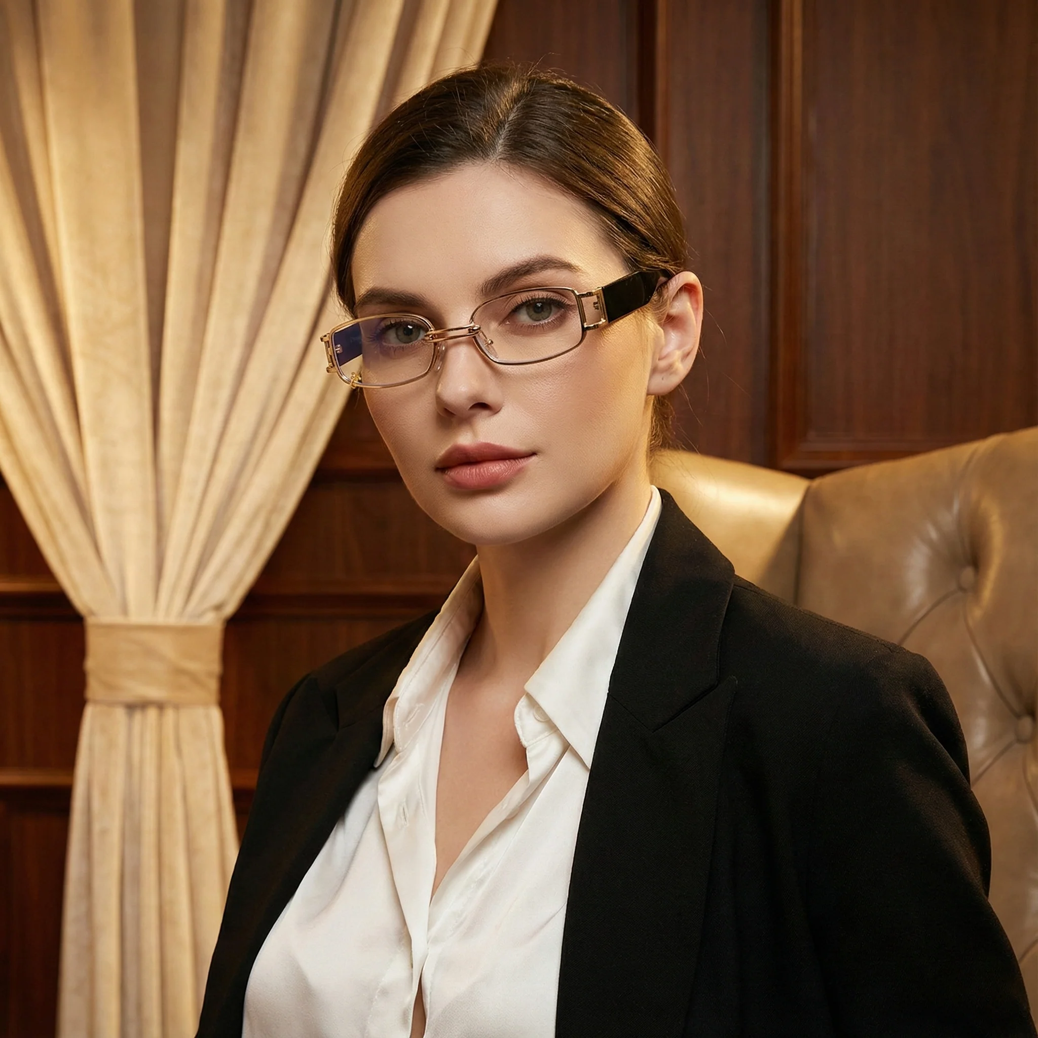 AURELIO RECTANGULAR SUNGLASSES - Image 3