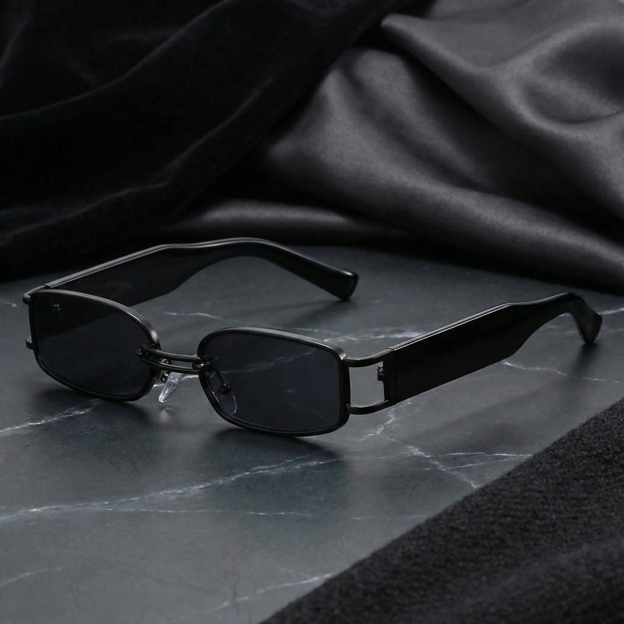 AURELIO RECTANGULAR SUNGLASSES - Image 9