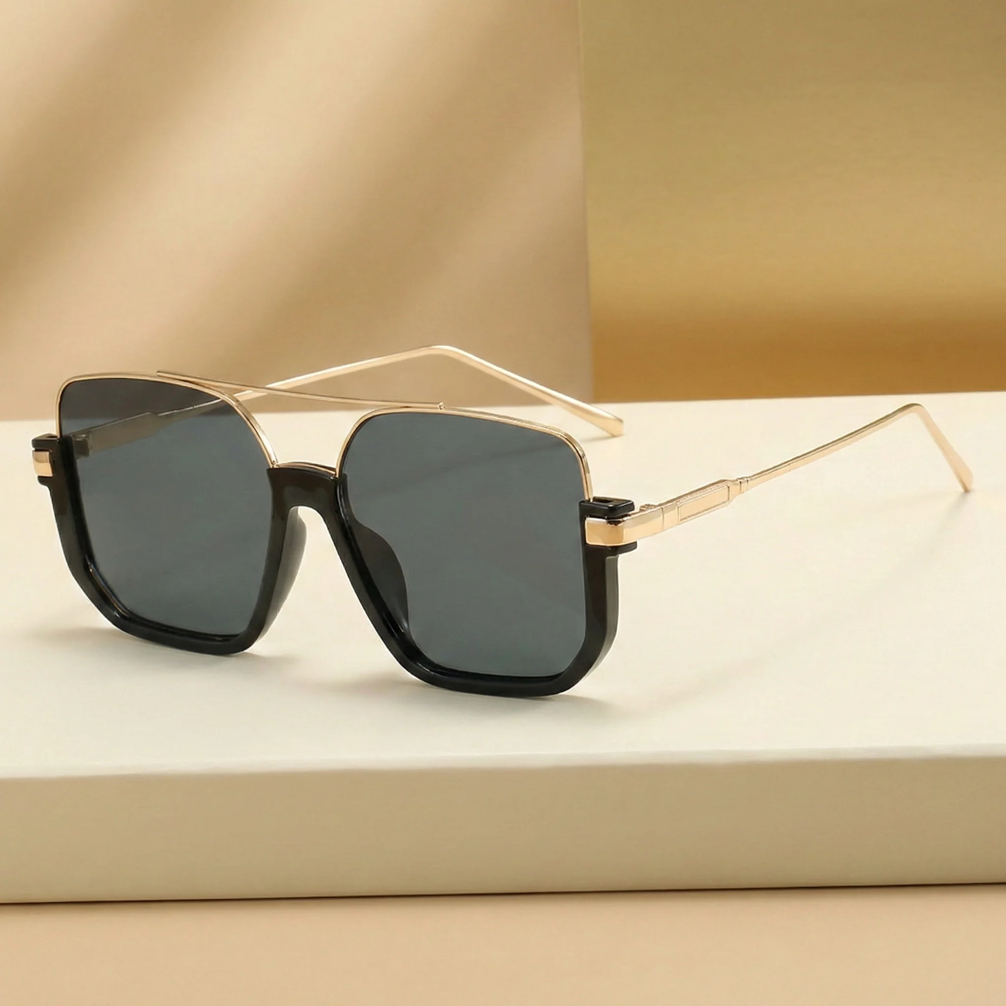 AUREX SQUARE AVIATOR SUNGLASSES - Image 9