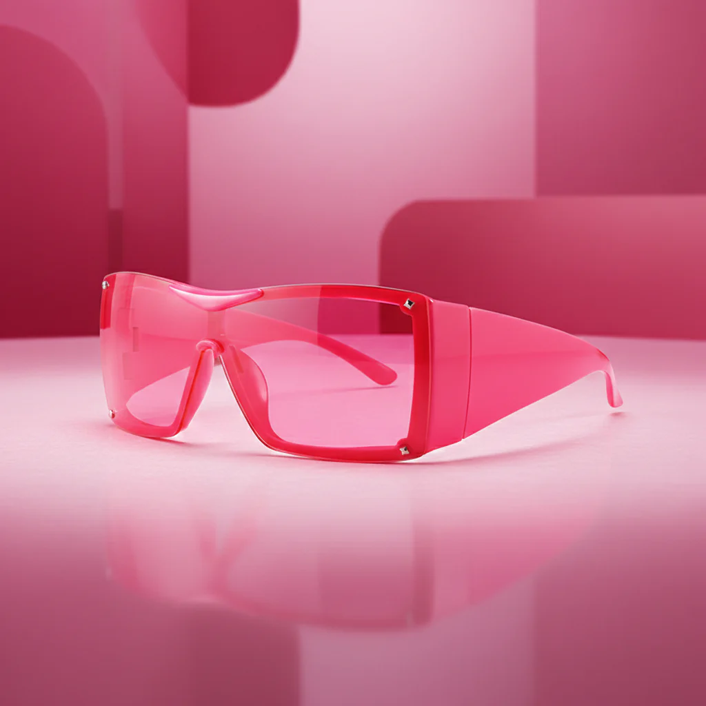 AURYN FUTURISTIC OVERSIZED SUNGLASSES - Image 5