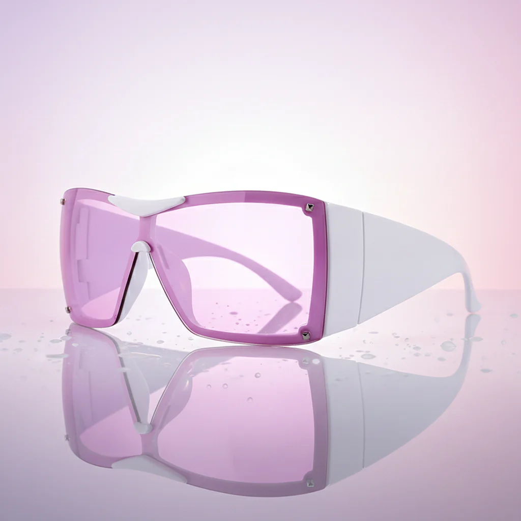 AURYN FUTURISTIC OVERSIZED SUNGLASSES - Image 7
