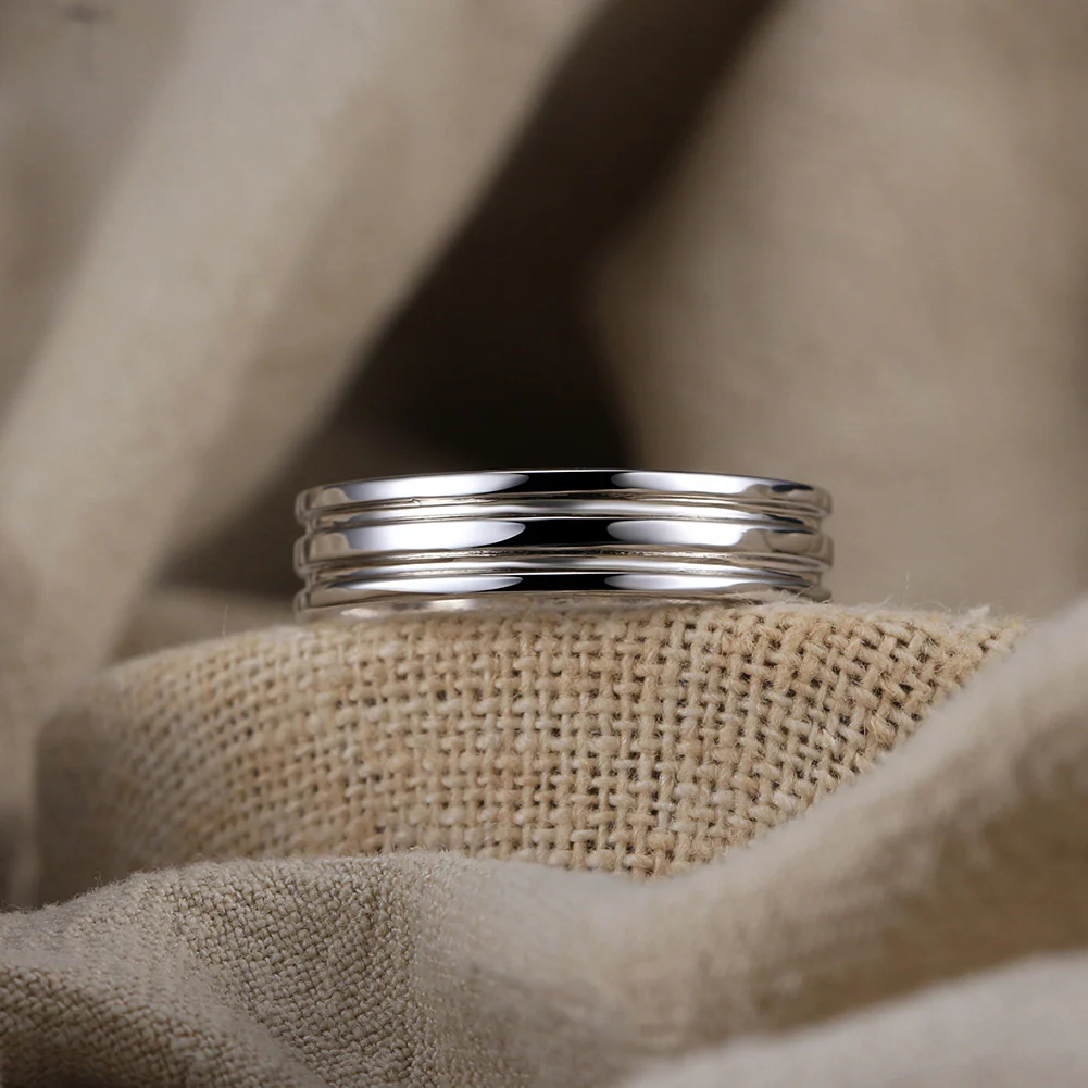 BAND IN STERLING SILVER - Image 4