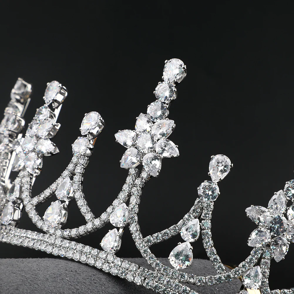 BLOSSOM CASTLE TIARA CROWN - Image 5