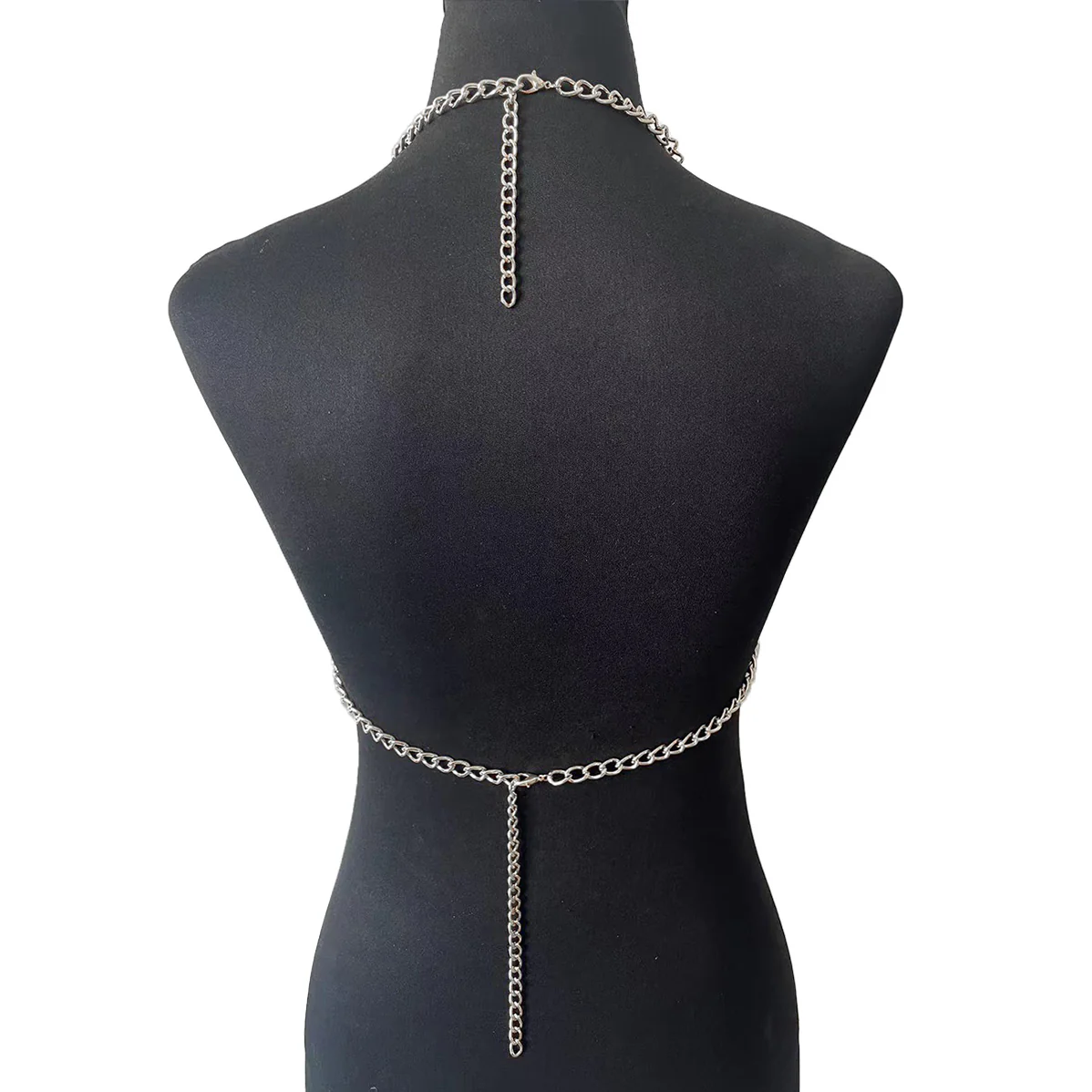 CASCADE FRINGE BODY CHAIN BRALETTE - Image 4