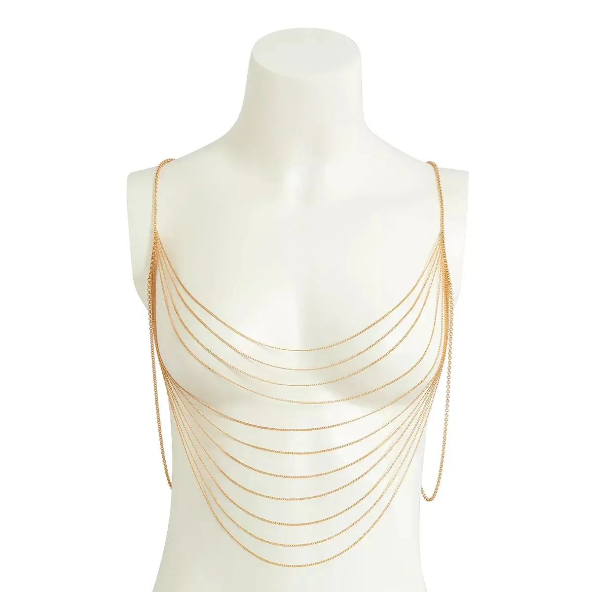 CELESTE BACK REVERSIBLE DRAPE BODY CHAIN - Image 6