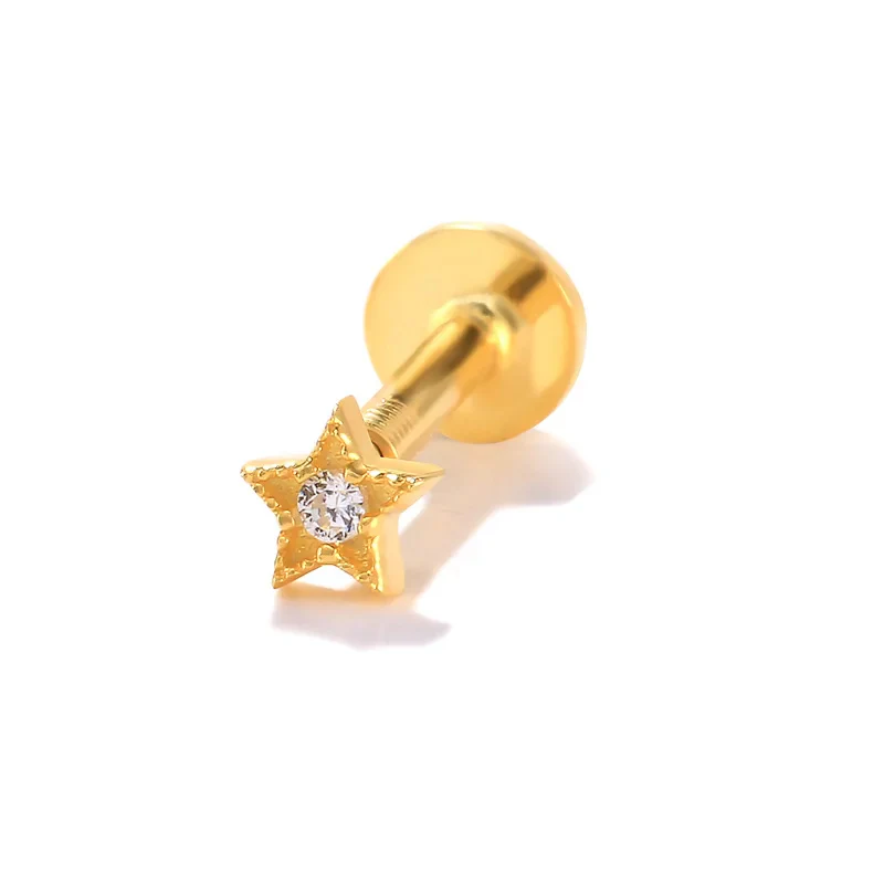CELESTIA FINE MOTIFS PIERCING IN STERLING SILVER - Image 3