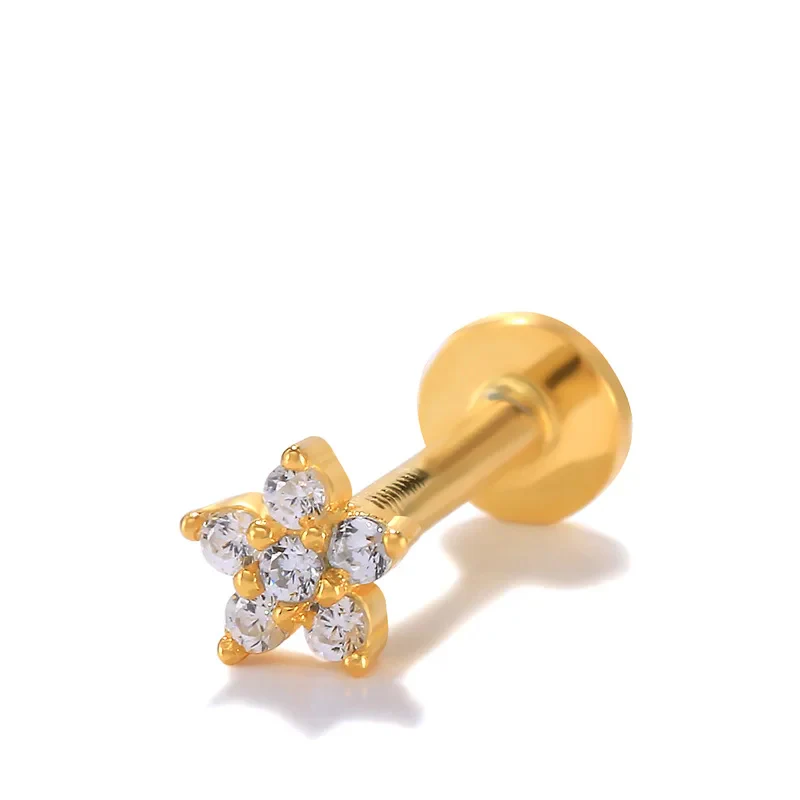 CELESTIA FINE MOTIFS PIERCING IN STERLING SILVER - Image 5
