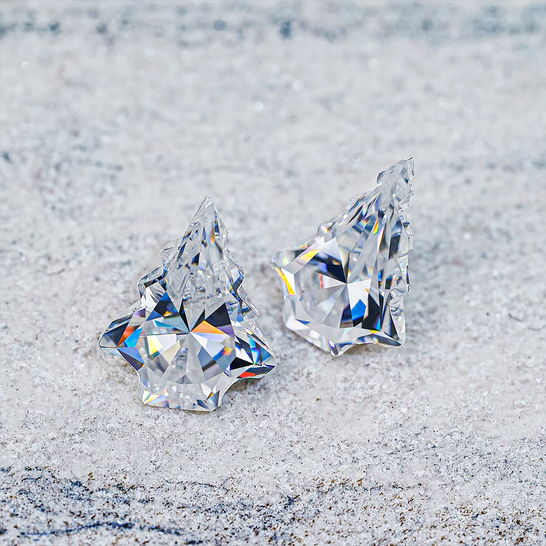 CHRISTMAS TREE CUT MOISSANITE LOOSE DIAMOND - Image 5