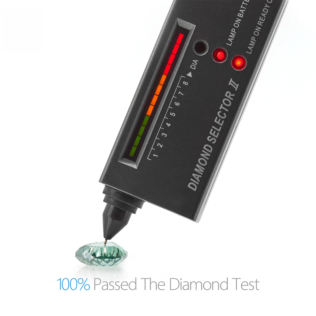CONCAVE GREEN HEART CUT MOISSANITE LOOSE DIAMOND - Image 6