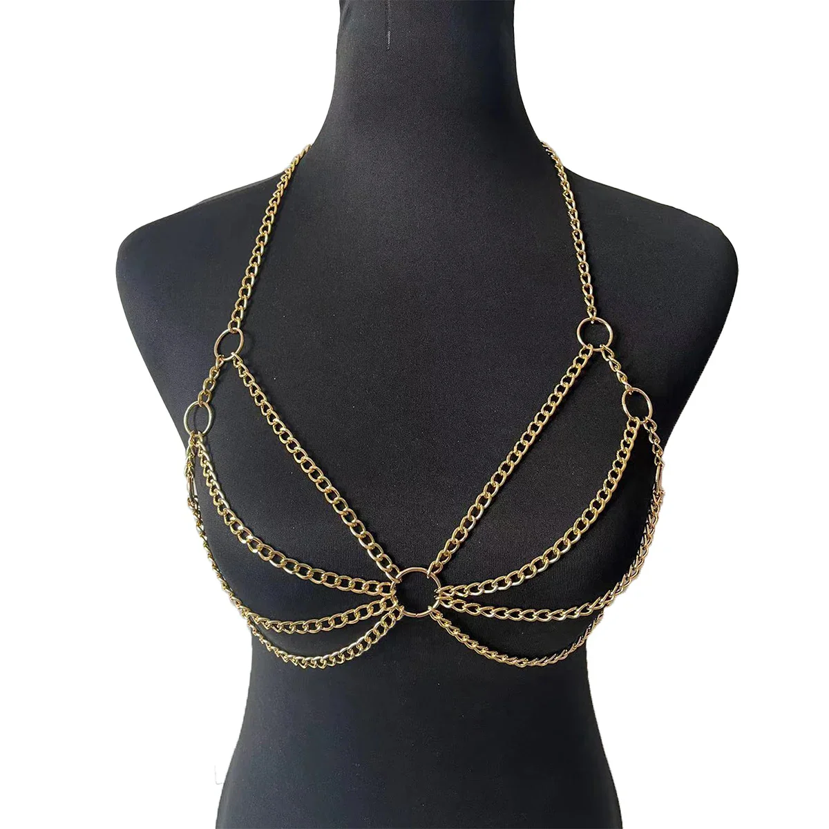 CONTOUR LINK BODY CHAIN BRALETTE - Image 3