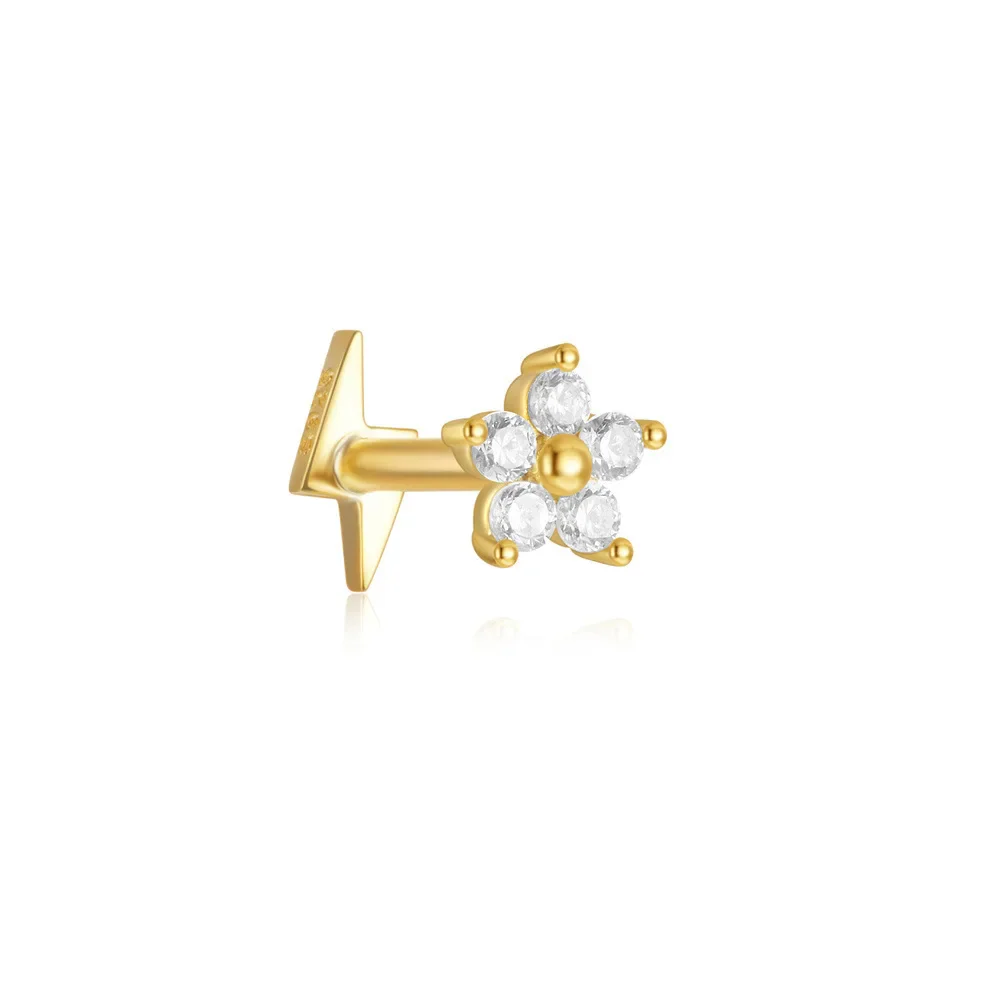 DANGLE CARTILAGE PIERCING IN STERLING SILVER - Image 10