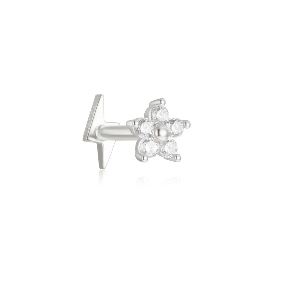 DANGLE CARTILAGE PIERCING IN STERLING SILVER - Image 11
