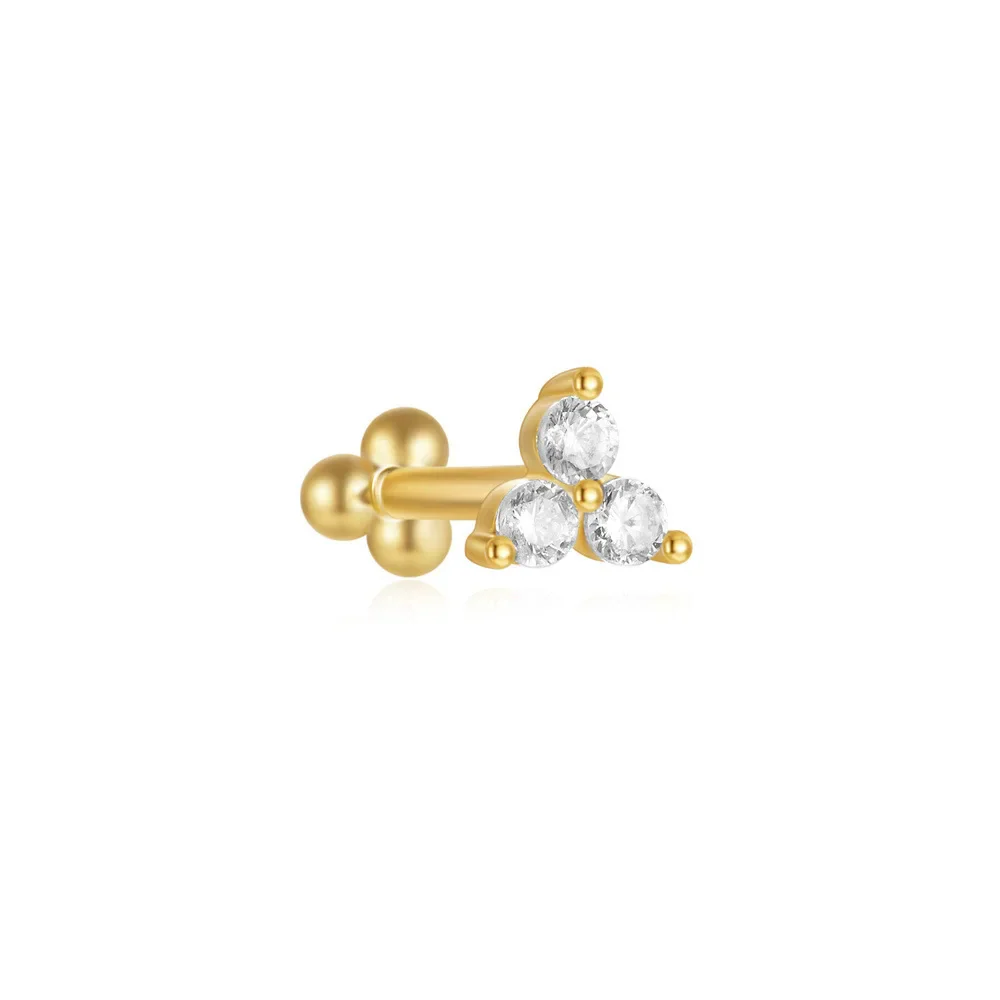 DANGLE CARTILAGE PIERCING IN STERLING SILVER - Image 14