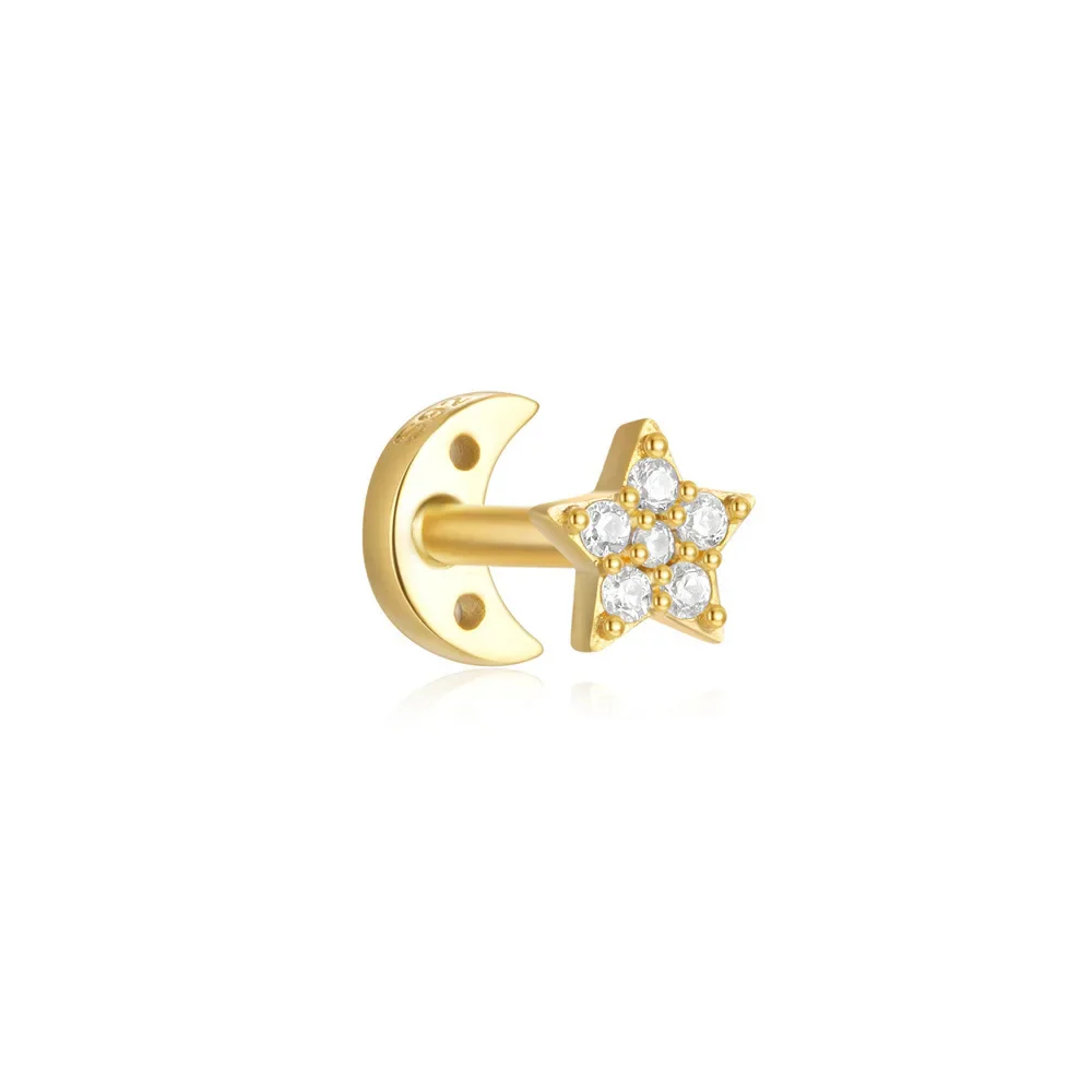 DANGLE CARTILAGE PIERCING IN STERLING SILVER - Image 17