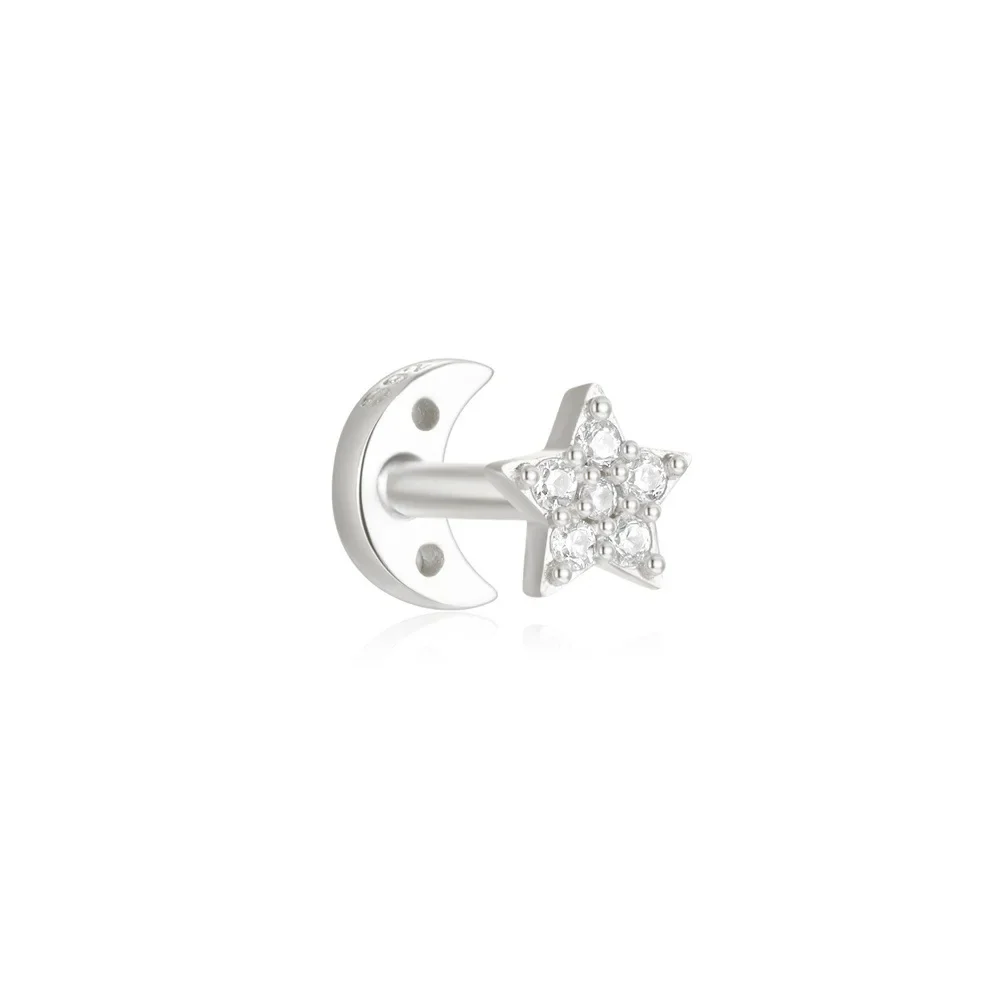 DANGLE CARTILAGE PIERCING IN STERLING SILVER - Image 18