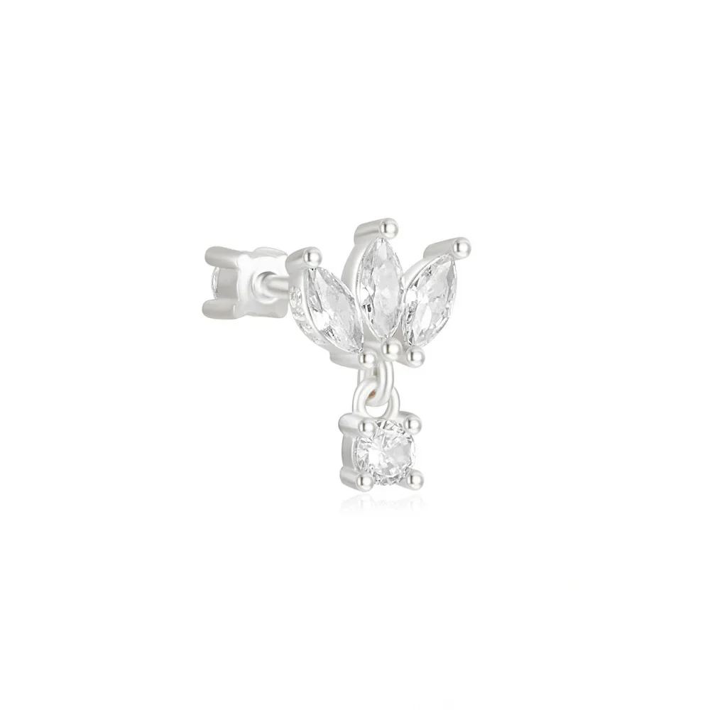 DANGLE CARTILAGE PIERCING IN STERLING SILVER - Image 5