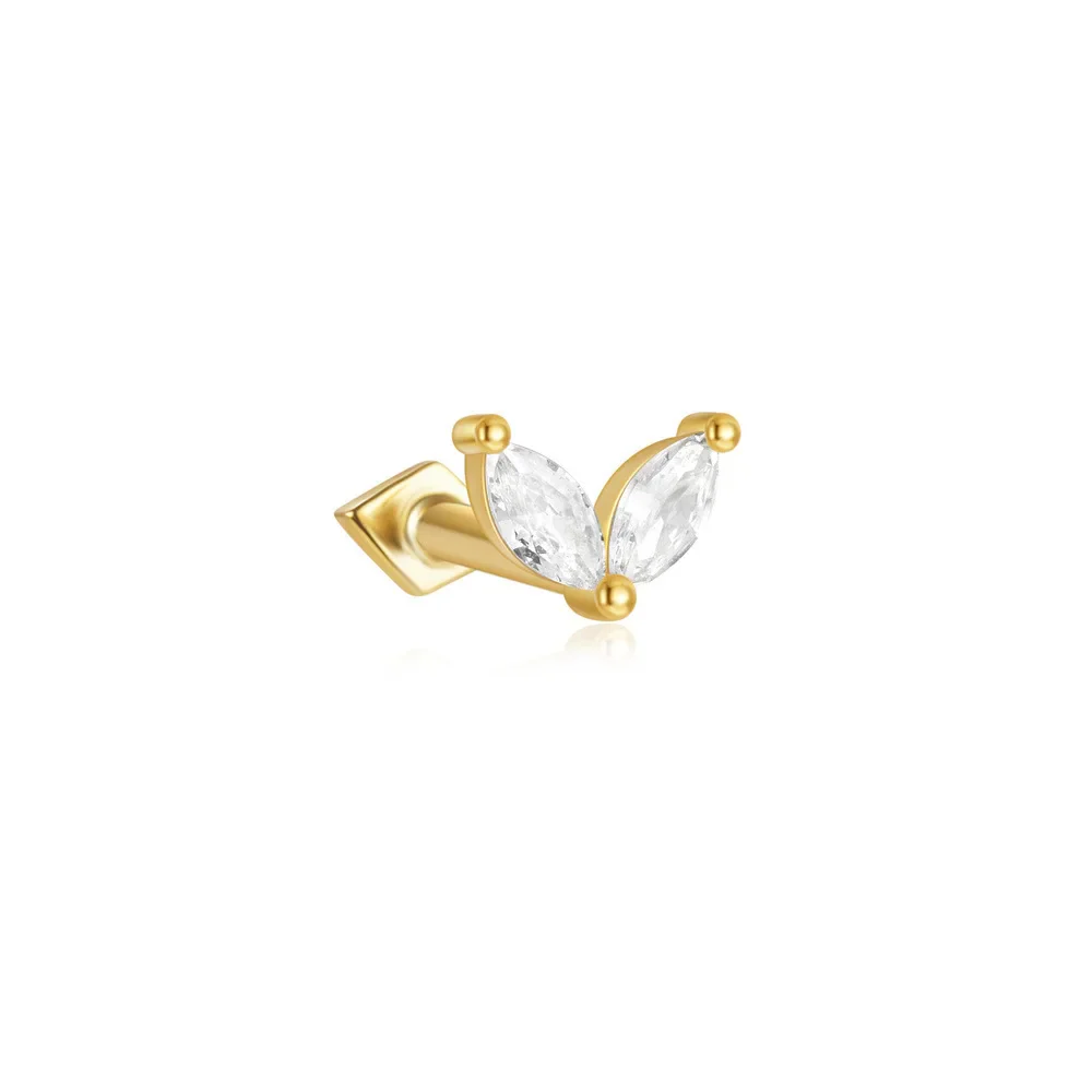 DANGLE CARTILAGE PIERCING IN STERLING SILVER - Image 8