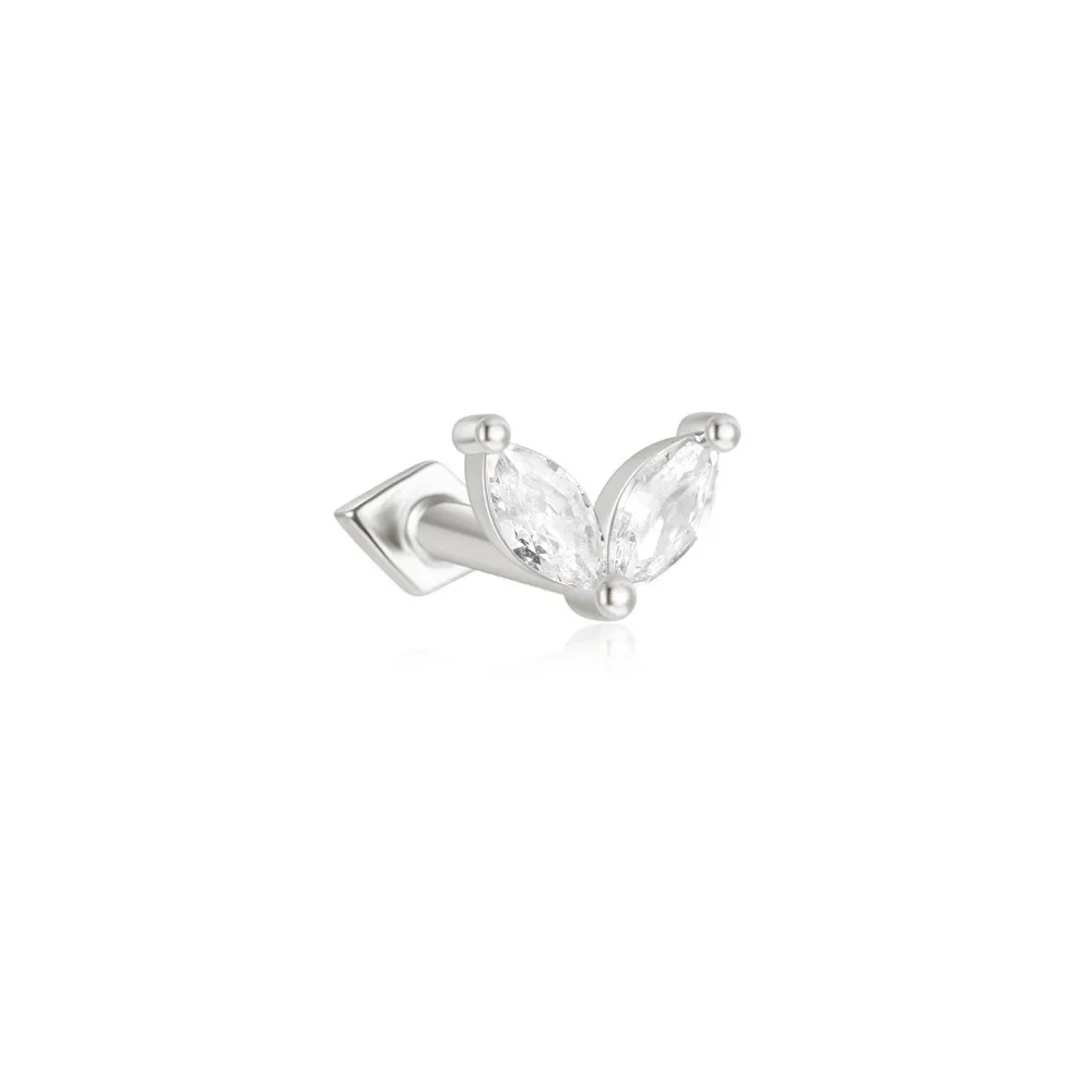 DANGLE CARTILAGE PIERCING IN STERLING SILVER - Image 9