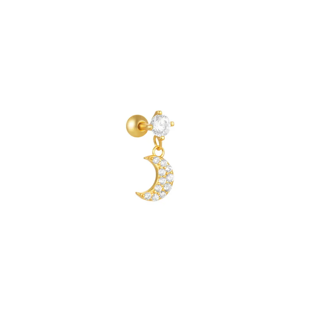 DANGLE CARTILAGE PIERCINGS IN STERLING SILVER - Image 14