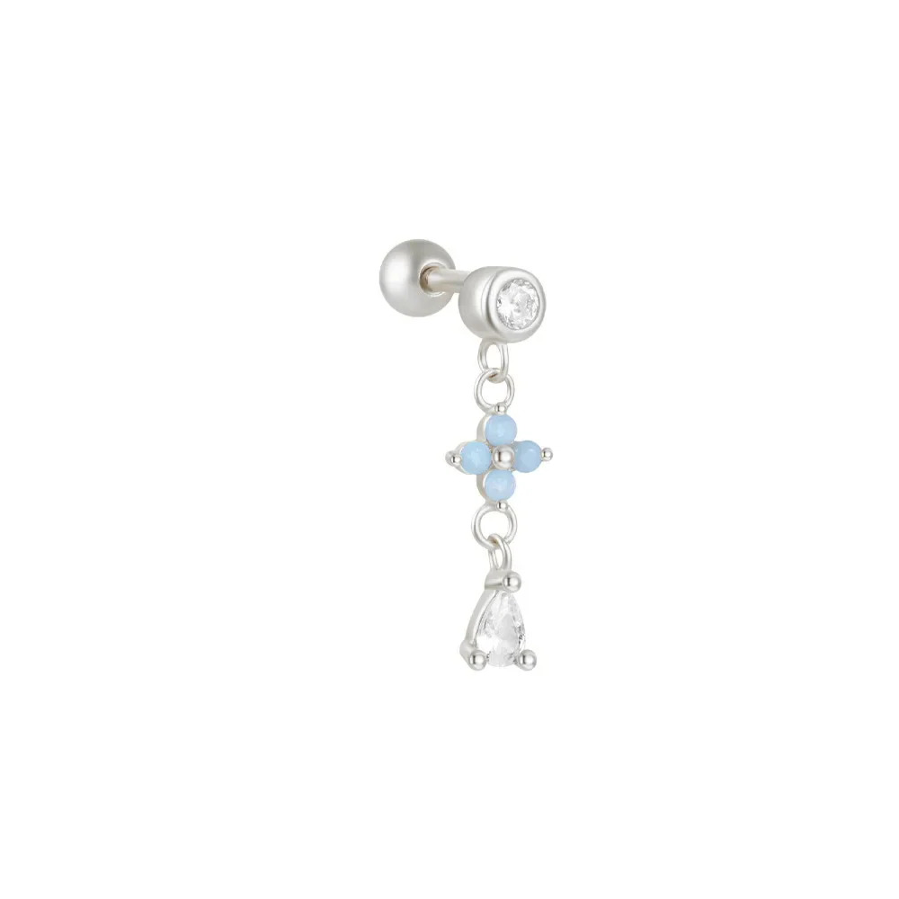 DANGLE CARTILAGE PIERCINGS IN STERLING SILVER - Image 5