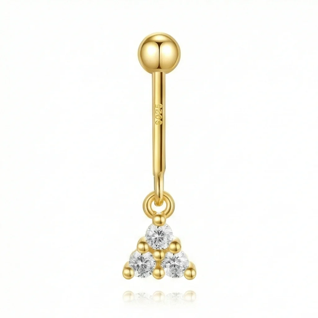 DANGLE HELIX PIERCING IN STERLING SILVER - Image 3
