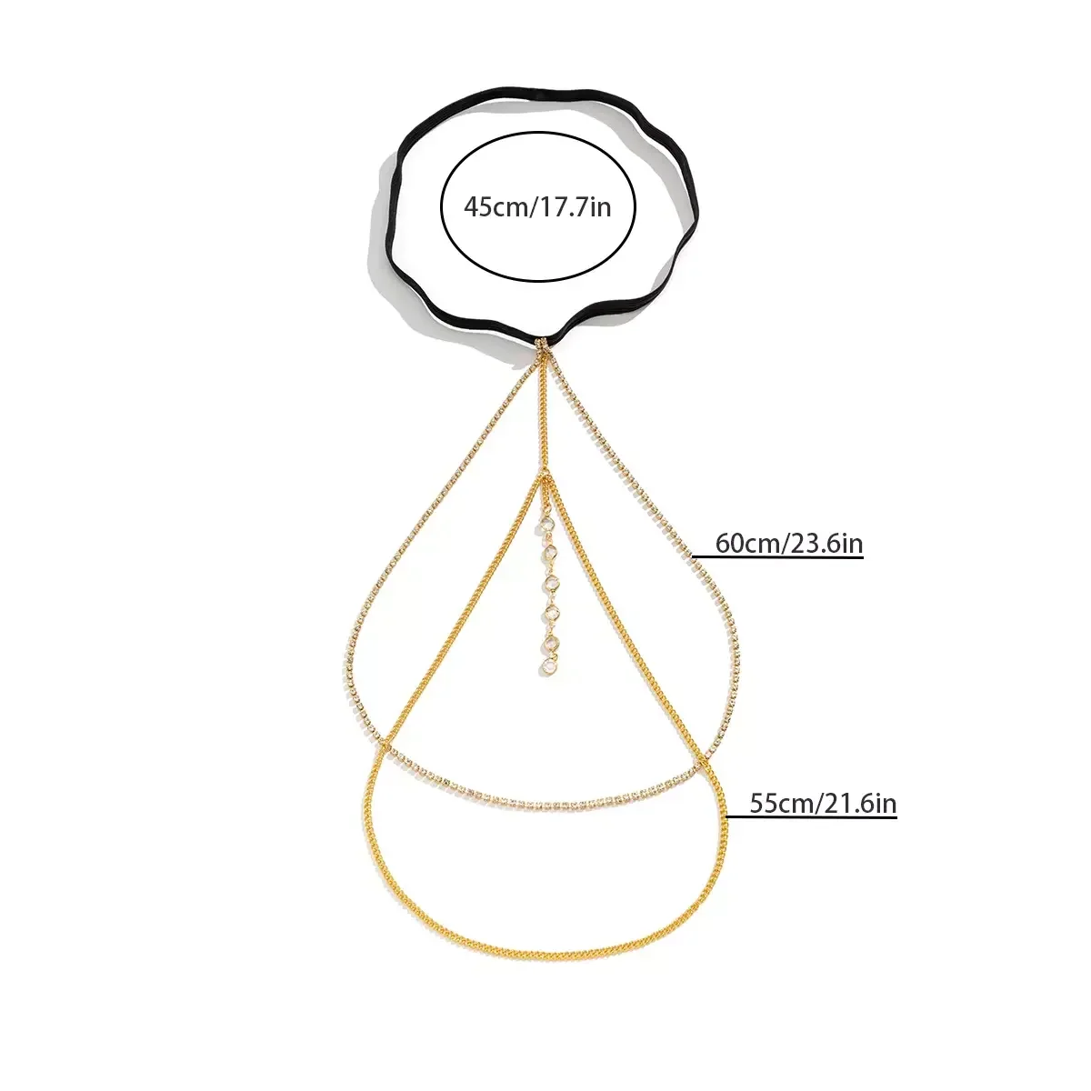 DROP BEAD THIGH CHAIN - Image 4