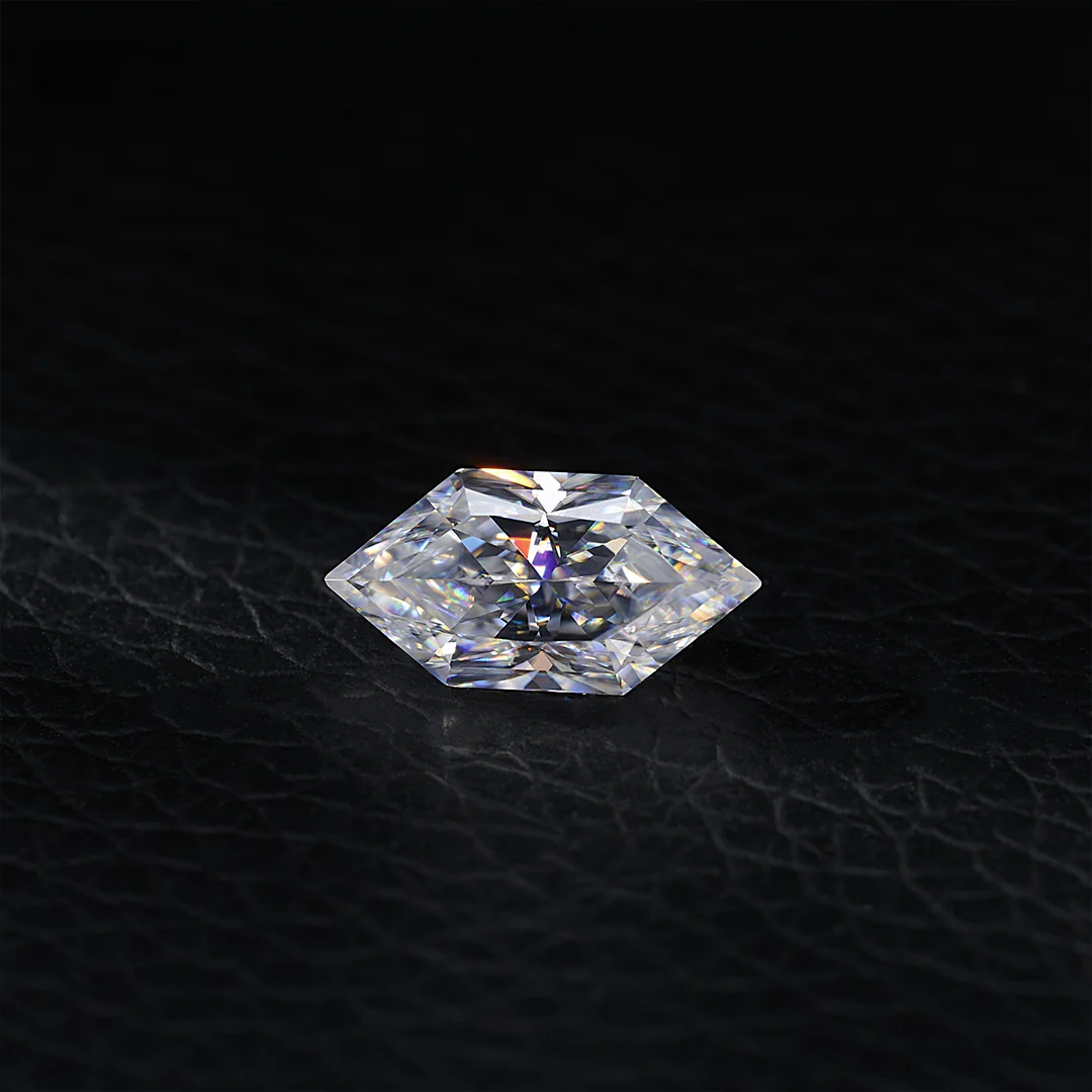 DUTCH MARQUISE CUT MOISSANITE LOOSE DIAMOND - Image 3