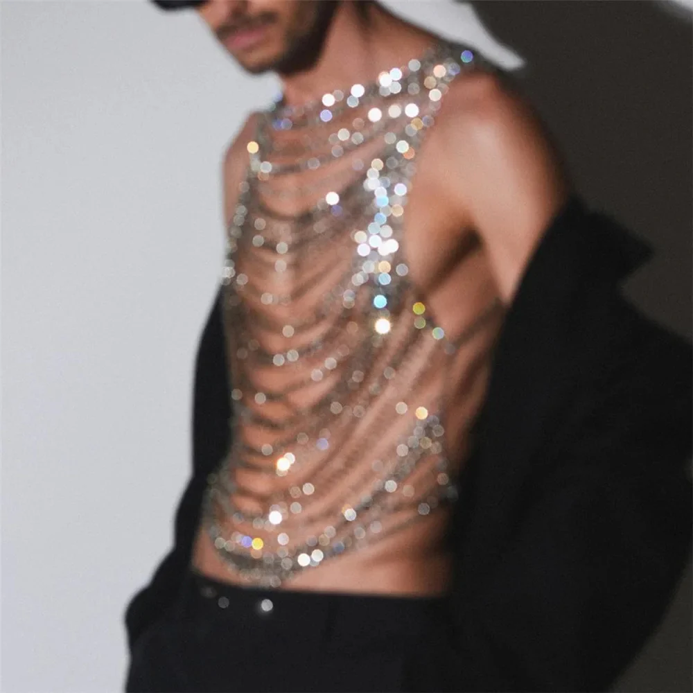 ECLIPTICA MAXI DRAPE BODY CHAIN - Image 5