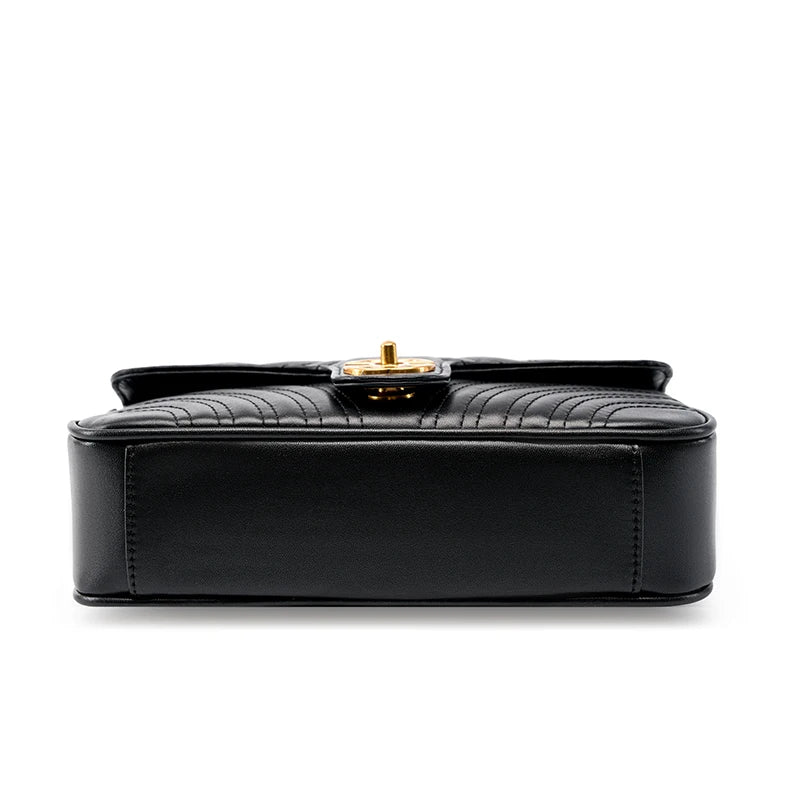ELARA GOLD LINK CROSSBODY BAG - Image 7