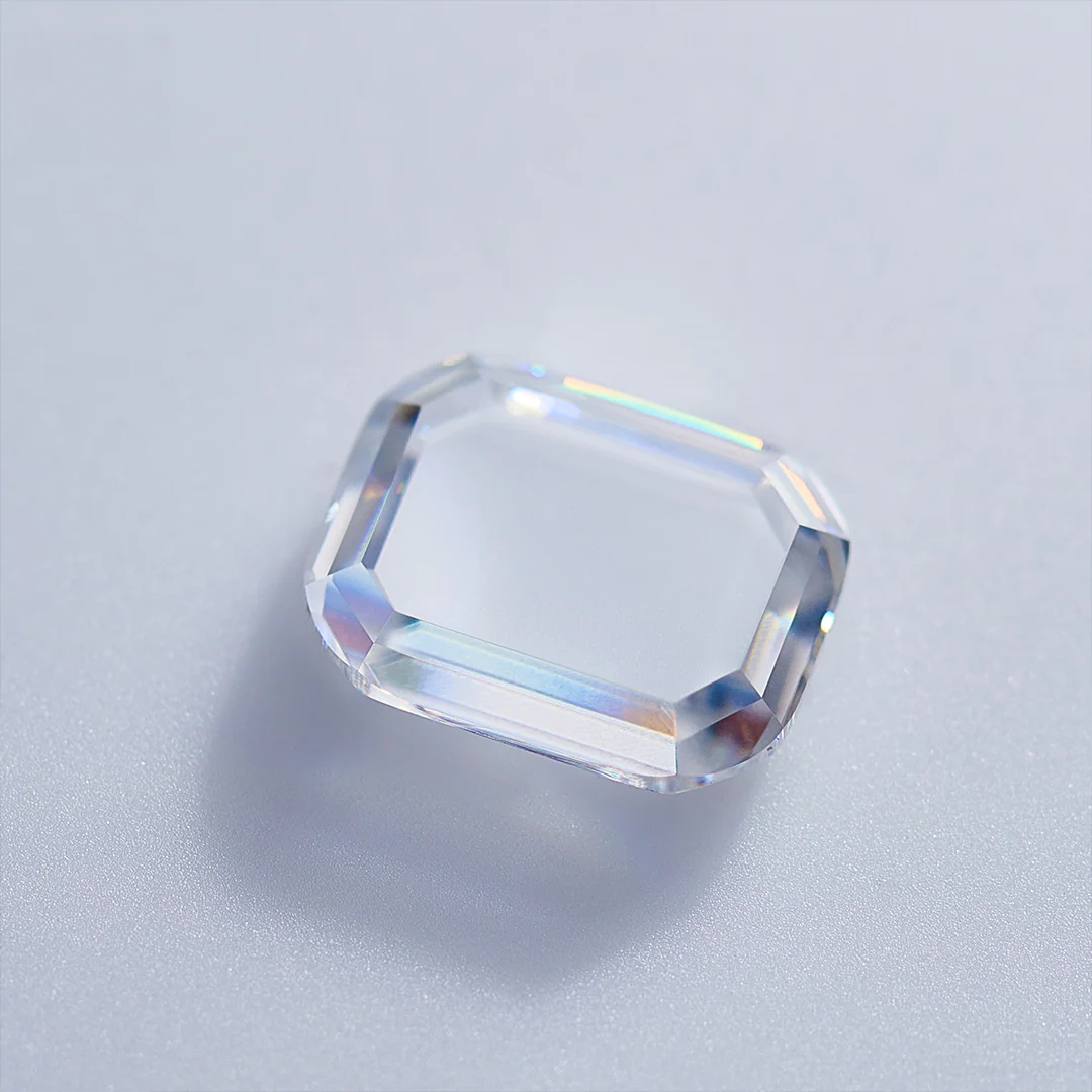 EMERALD SHAPE PORTRAIT CUT MOISSANITE LOOSE DIAMOND - Image 5