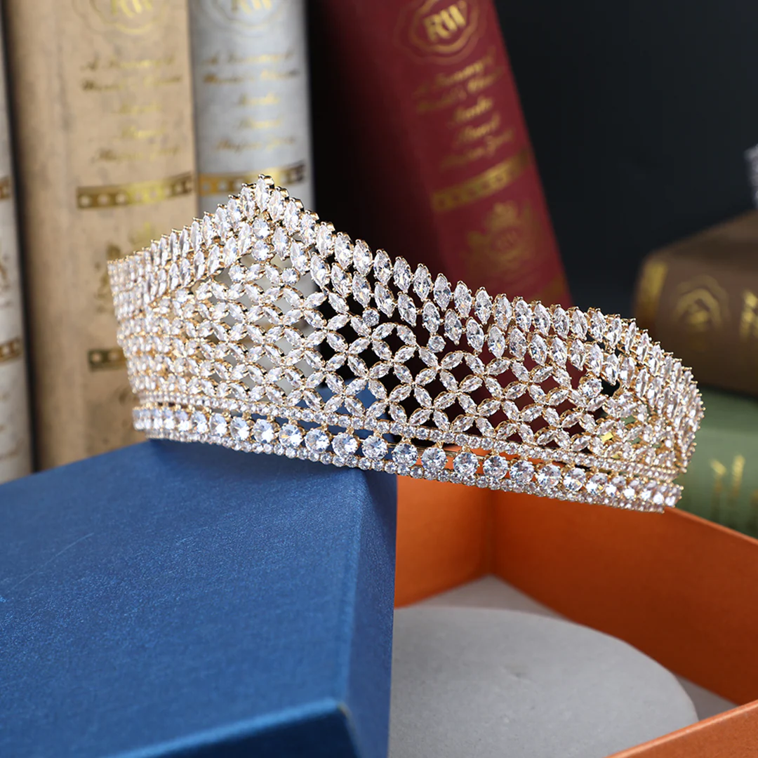 ETERNITY WOVEN DIADEM TIARA CROWN - Image 3