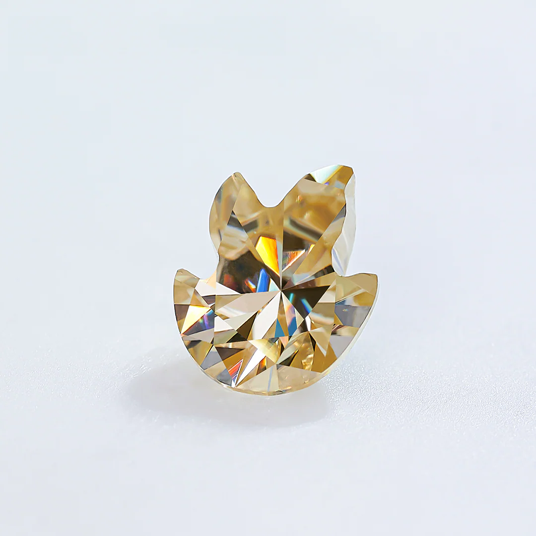 FLAME CUT MOISSANITE LOOSE DIAMOND - Image 2