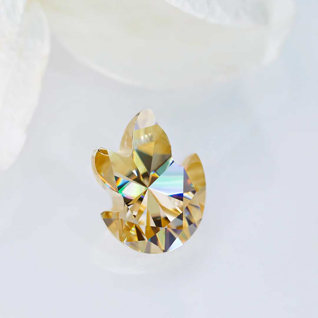 FLAME CUT MOISSANITE LOOSE DIAMOND - Image 6