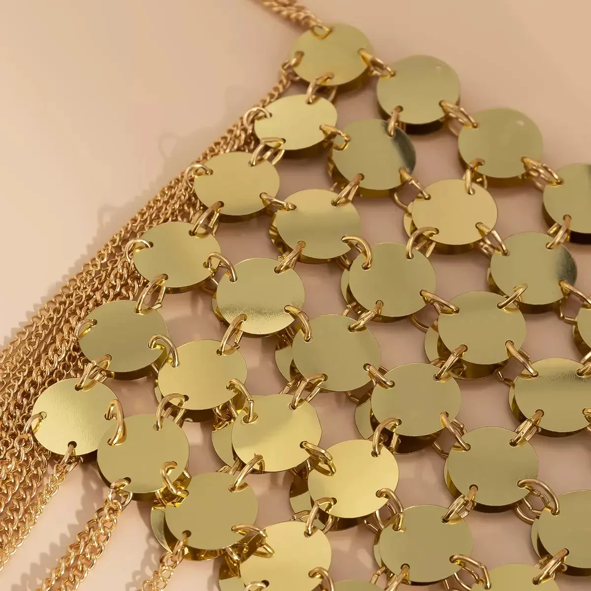 GILDED CASCADE SHOULDER CAPE - Image 5