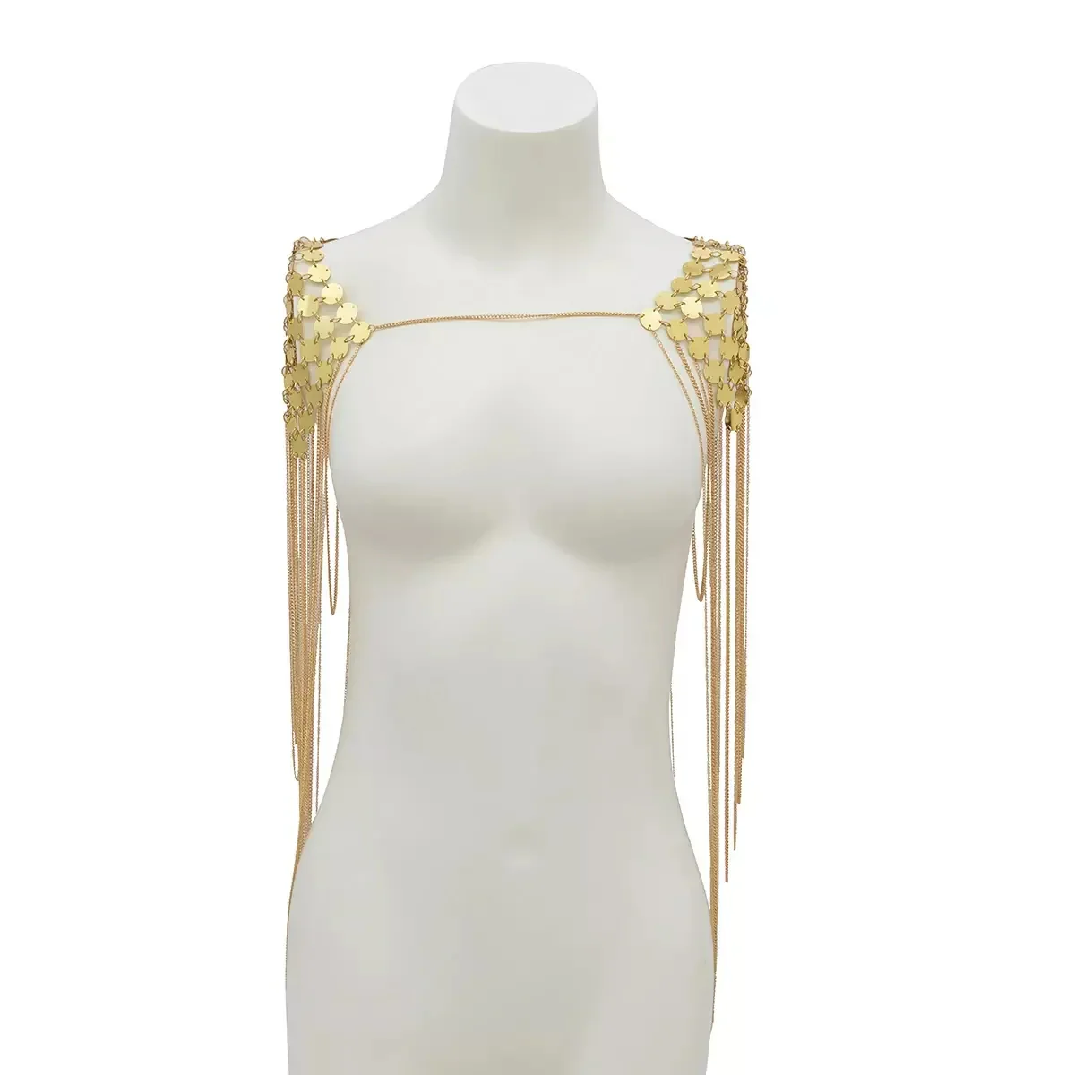 GILDED CASCADE SHOULDER CAPE - Image 7