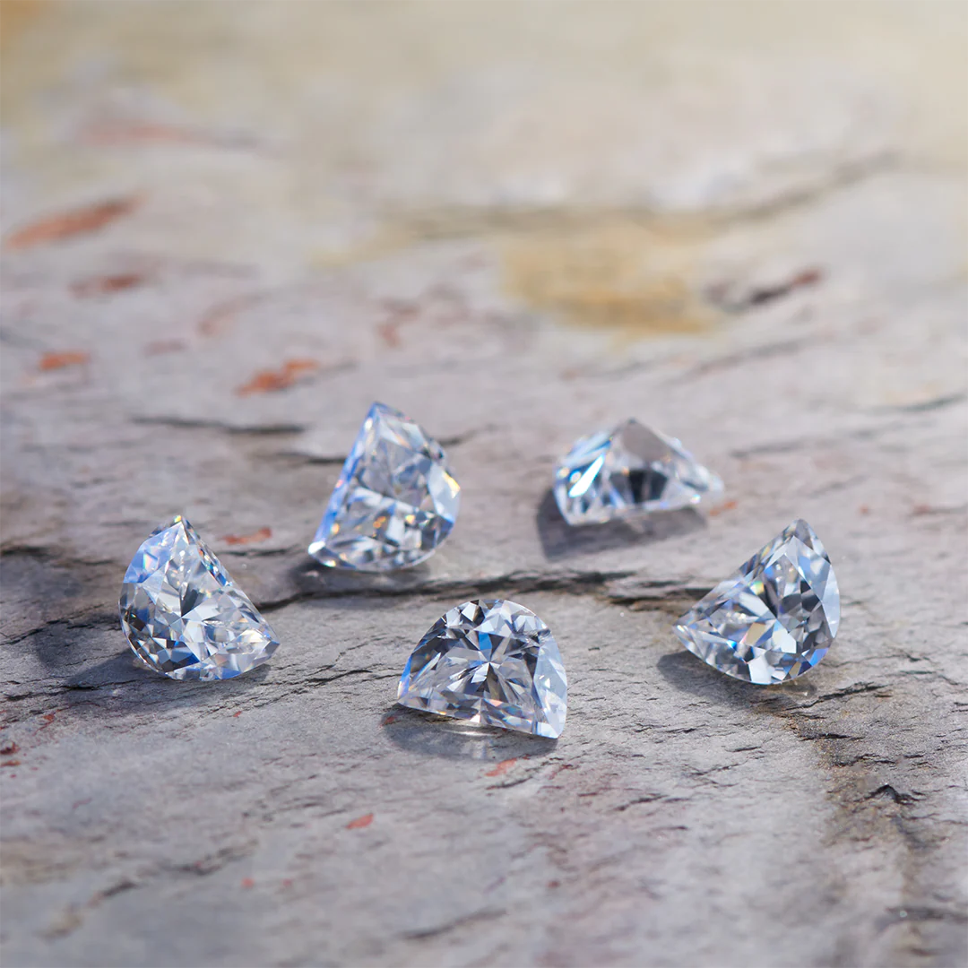 HALF MOON CUT MOISSANITE LOOSE DIAMOND - Image 5