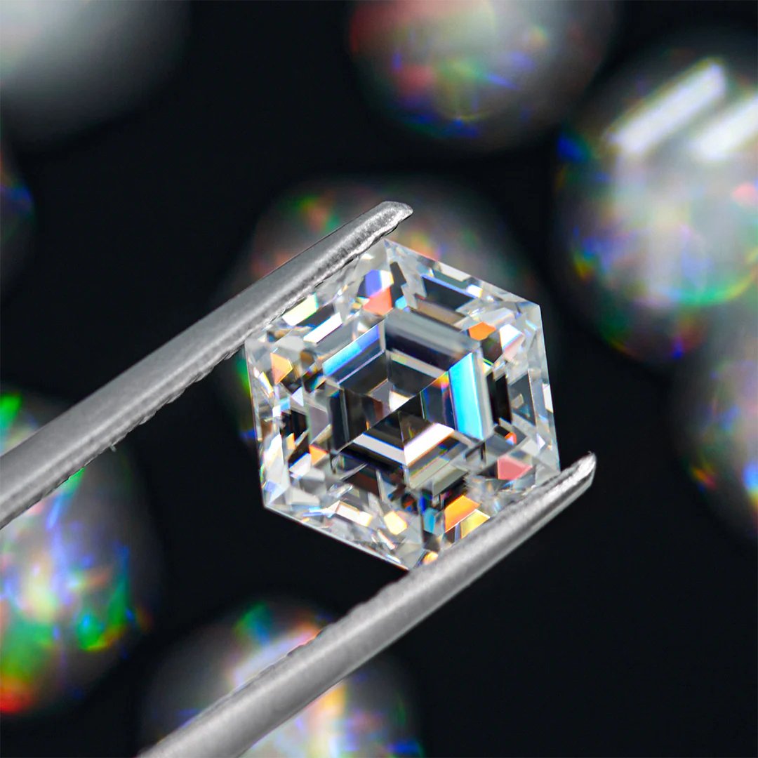 HEXAGON CUT MOISSANITE LOOSE DIAMOND - Image 2
