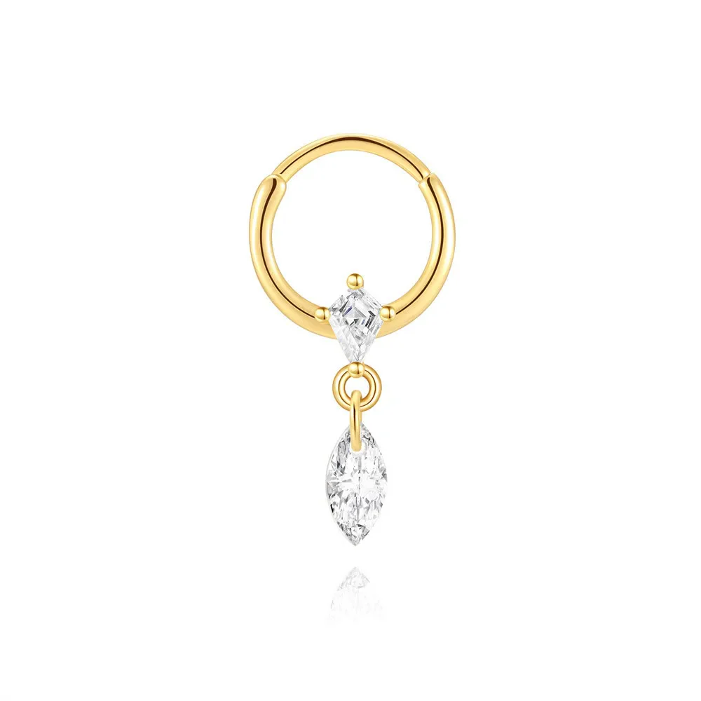 HOOP SEGMENT PIERCING IN STERLING SILVER - Image 11