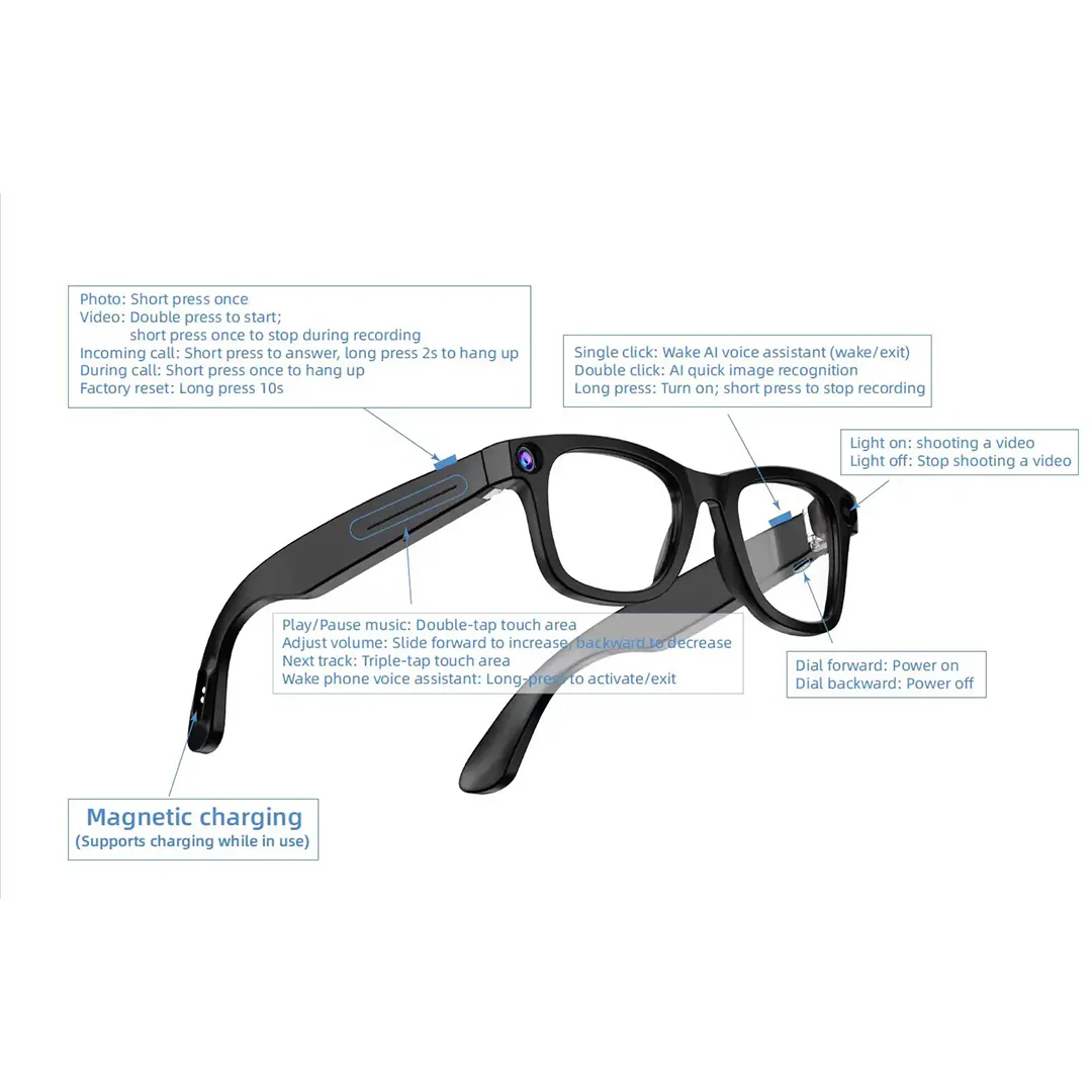 I&E G300 AI SMART GLASSES - Image 6