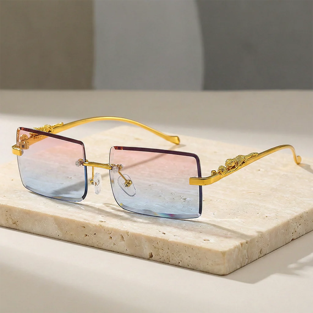 IMPERIAL DRAGON RIMLESS SUNGLASSES - Image 15