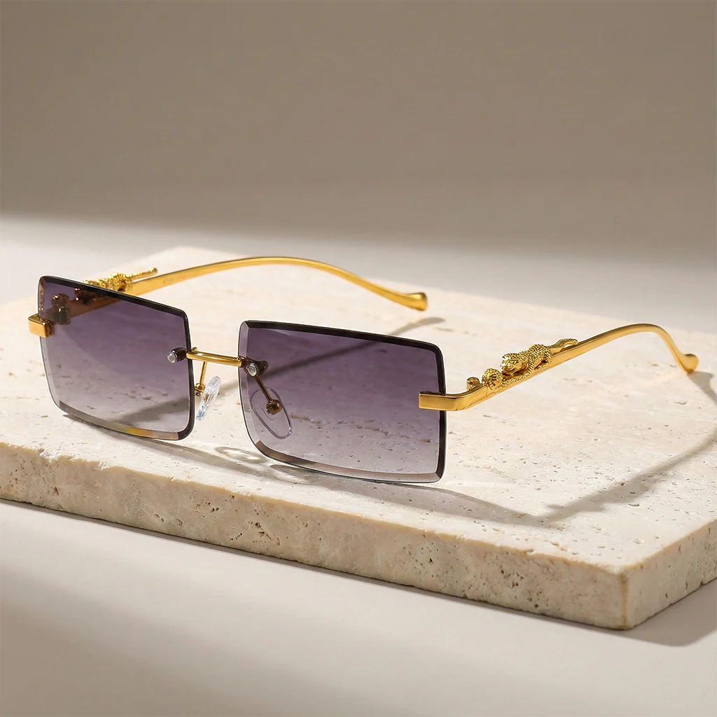 IMPERIAL DRAGON RIMLESS SUNGLASSES - Image 16